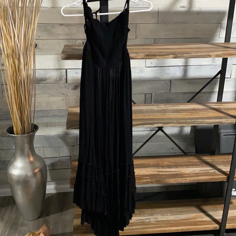 Black summer dress